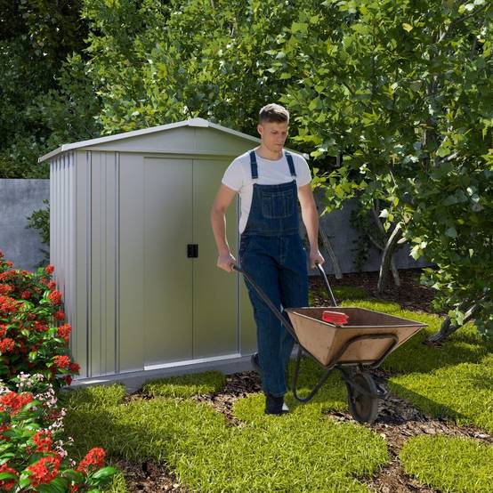 Yardmaster - Abri de jardin métal 2,3 m2 Yardmaster Eco - Image 4