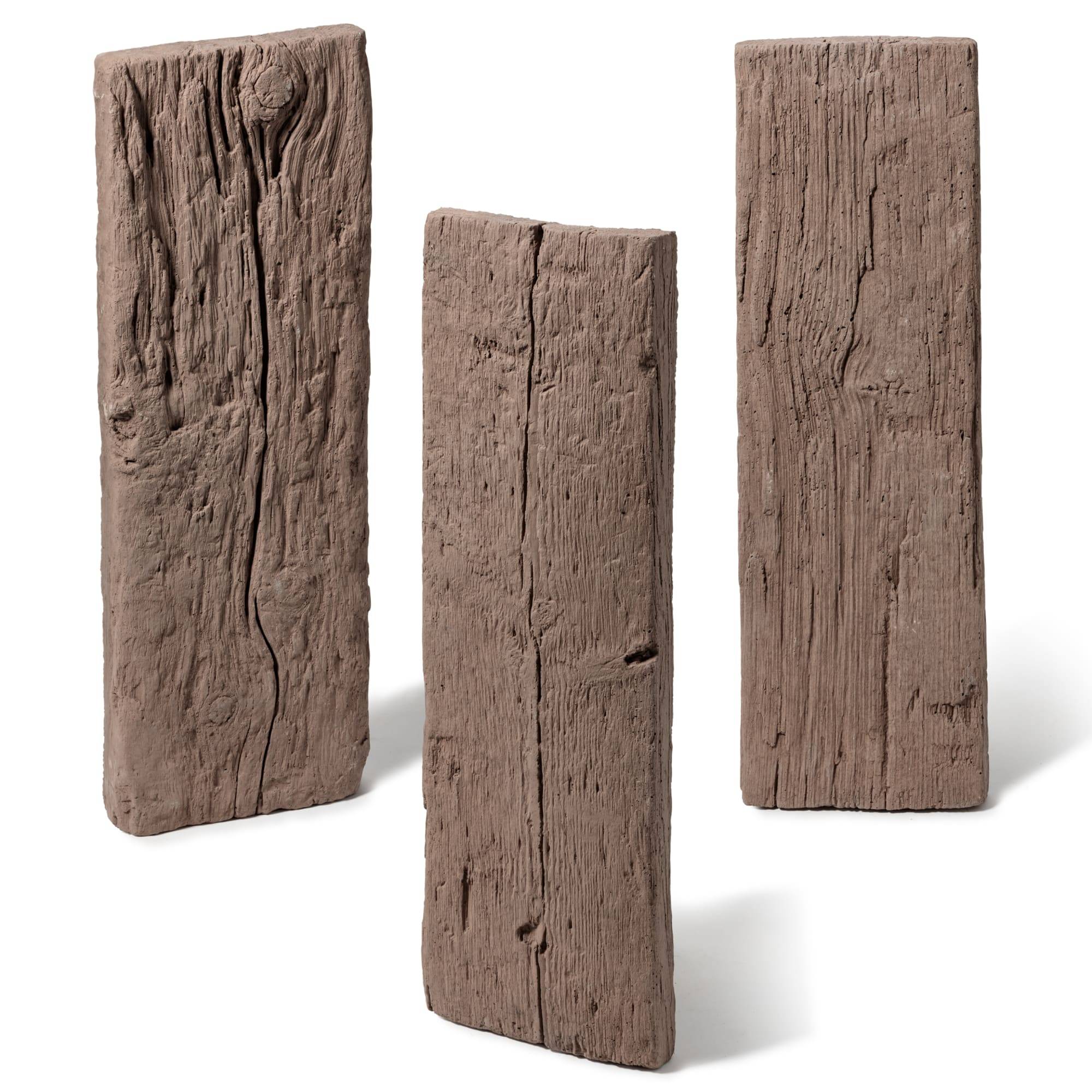 Palis Béton effet Bois Marron 67x22x4,5 cm (à l'unité) - RO'MA NATURE - Image 3