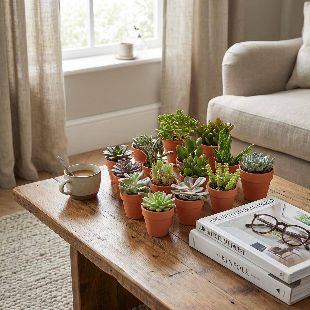Mix Mini Succulentes - H10cm - Image 1