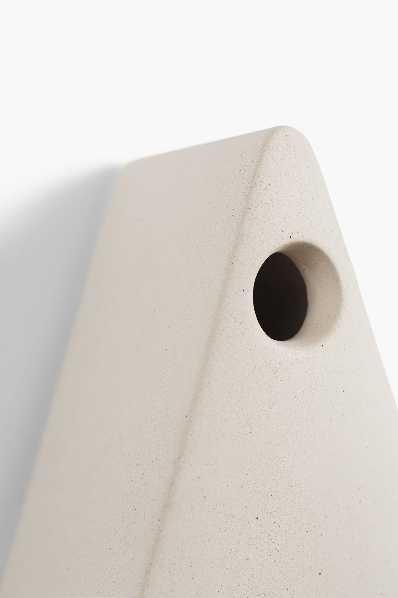 Nichoir  pour oiseaux -  céramique NINA 15x12x16cm beige - SF - Image 2