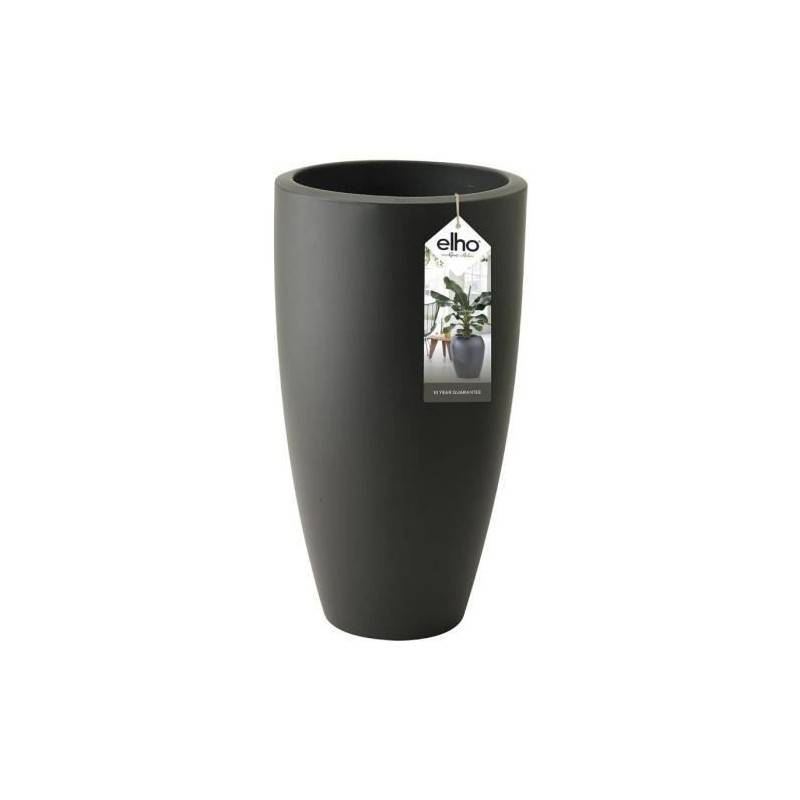 Elho - Pure Soft Round High 35 Anthracite - Image 1