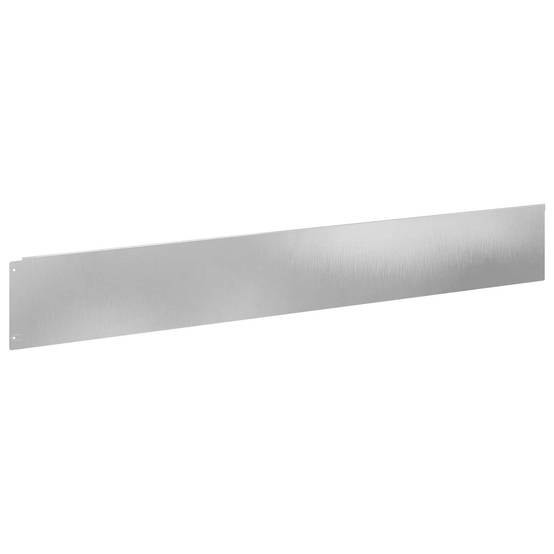 Bordure Pelouse Acier Aménagement Paysager Maintien Solide 20pcs 100x15cm Argenté - ComfortXL Outdoor Living - Image 5