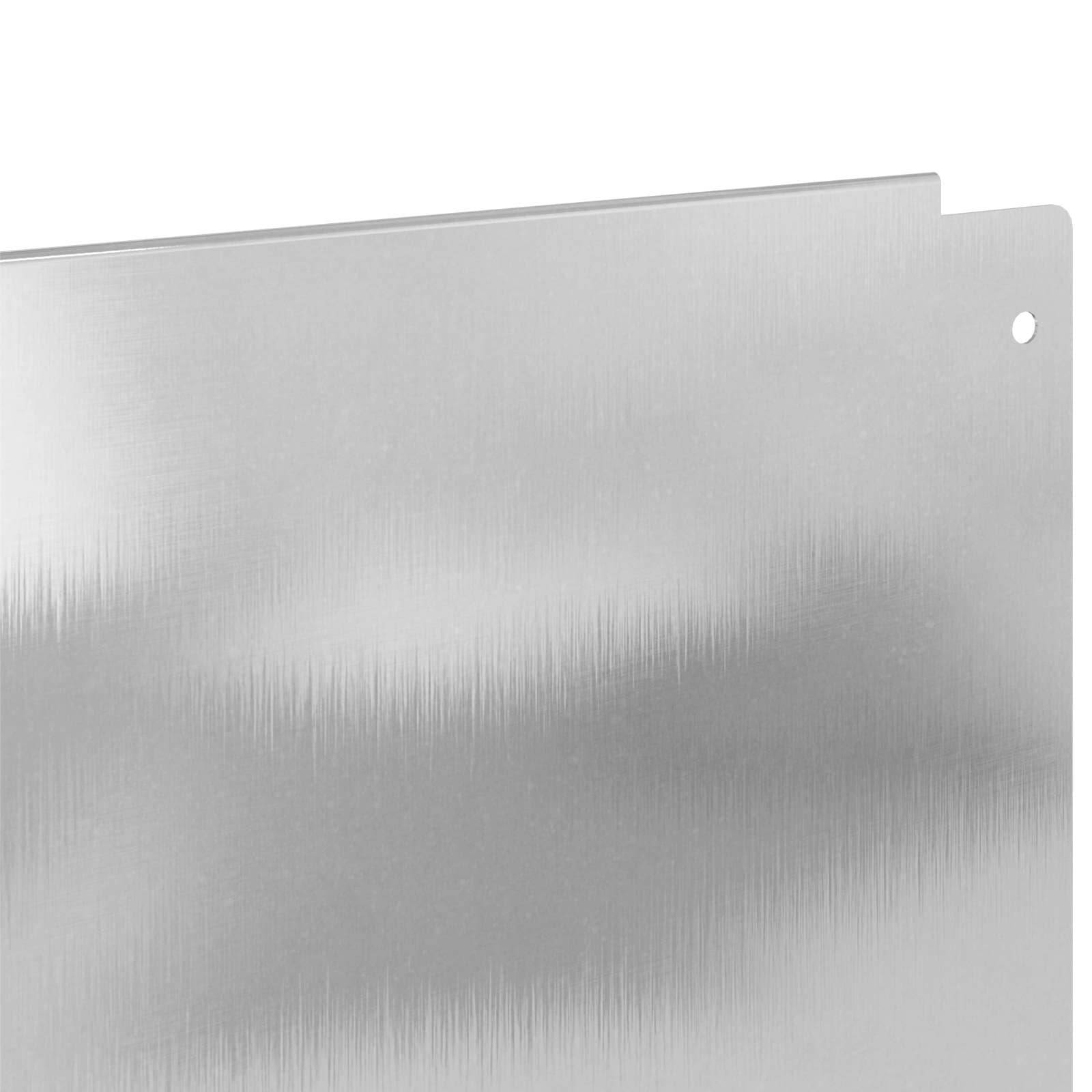 Bordure Pelouse Acier Aménagement Paysager Maintien Solide 20pcs 100x15cm Argenté - ComfortXL Outdoor Living - Image 6
