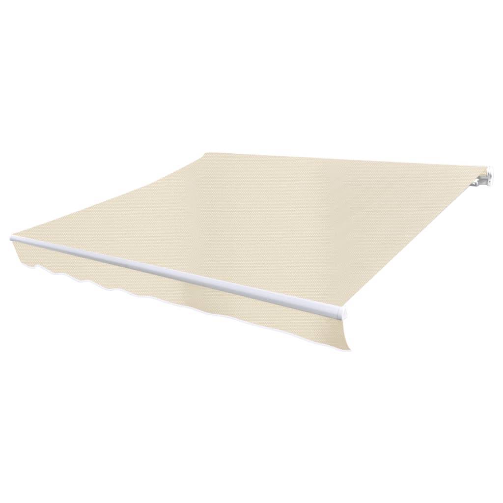 Vidaxl - Toit d'auvent Toile Crème 4x3 m (Cadre non inclus) vidaXL 141014 - Image 2