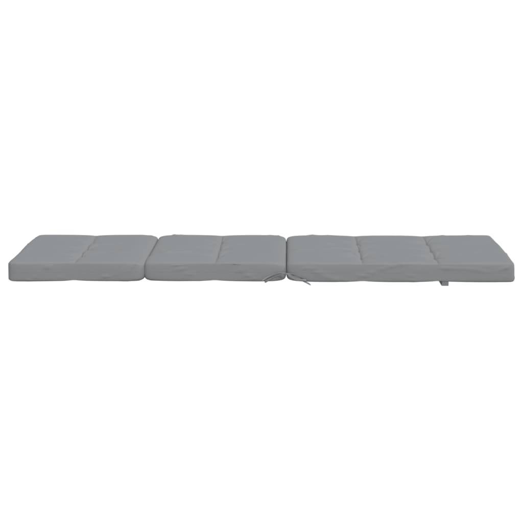 Coussin Bain de soleil | Coussins de chaise longue lot de 2 gris tissu oxford Maison Chic - Image 8