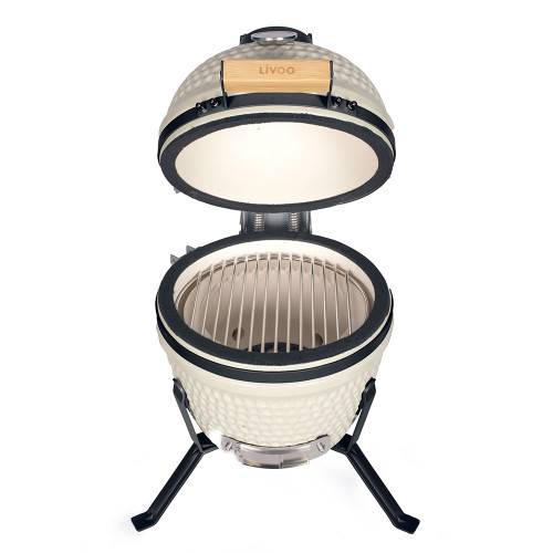 Livoo - Barbecue céramique KAMADO Champagne - Image 5