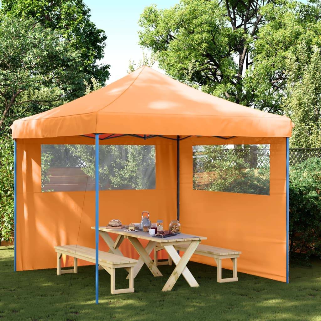 Vidaxl - Tente de réception pliable escamotable avec 2 parois latérales vidaXL 4004922 - Image 1