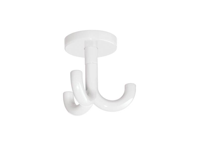 Crochet plafond HEWI 3 branches - Blanc pur - 477.80.050