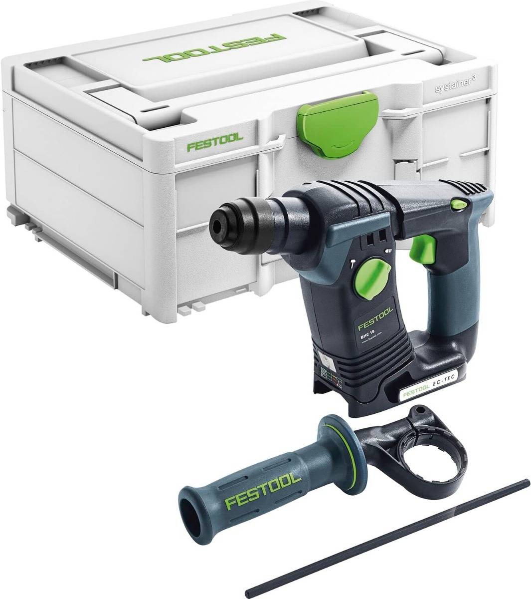 Perforateur 18V BHC 18-BASIC - FESTOOL - Sans batterie, ni chargeur + Systainer - 577600 - Image 1