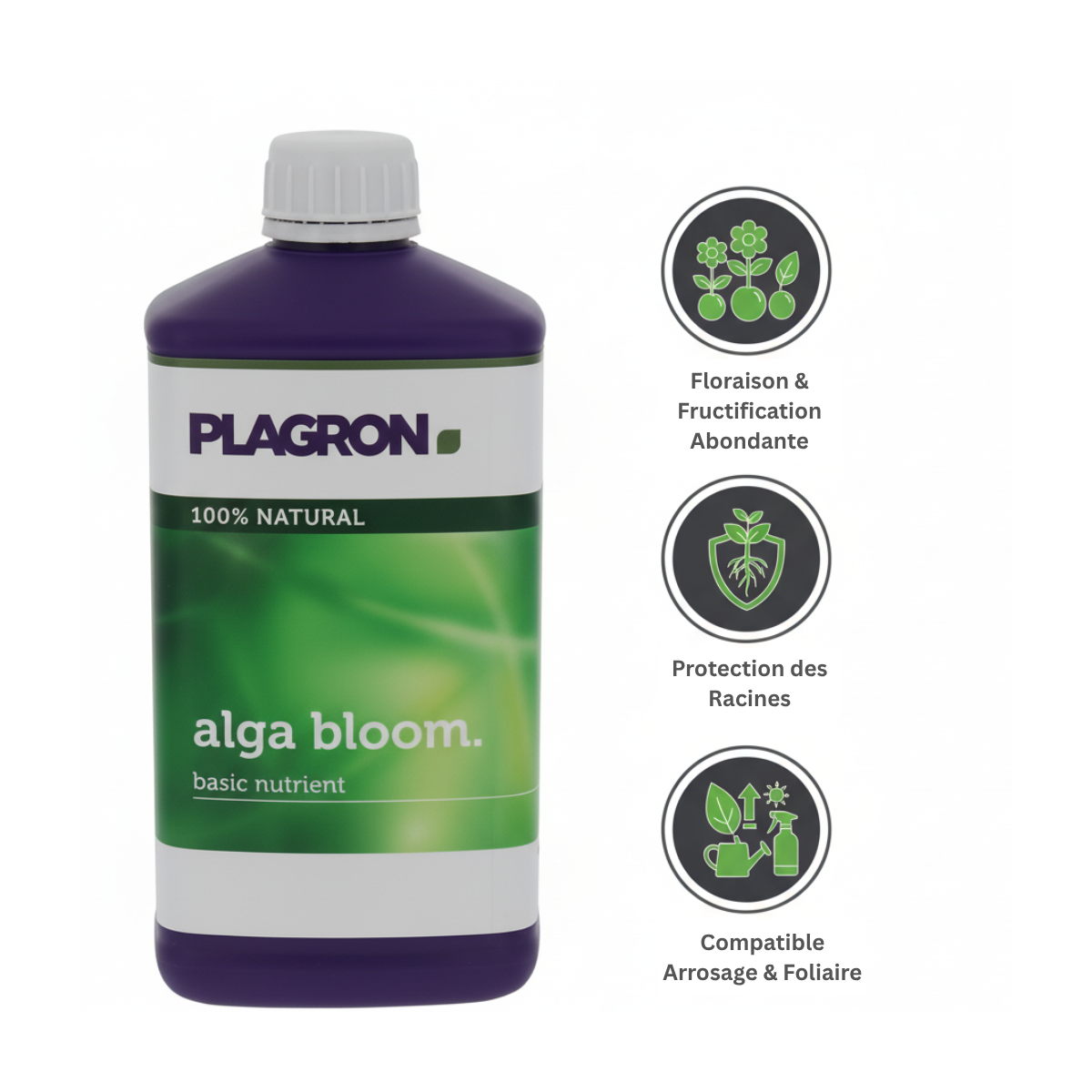 Engrais Alga BLOOM floraison 500ml - PLAGRON - Image 2