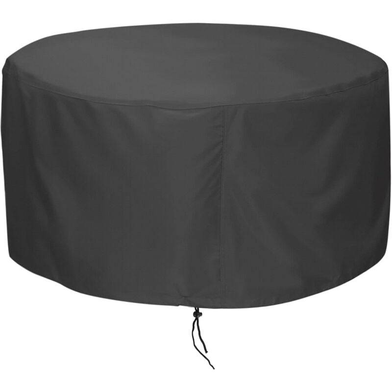 IntiMeg - Housse de protection ronde pour salon de jardin 230 x 110 cm, housse de protection pour table de jardin ronde 420D Oxford IntiMeg - Image 1