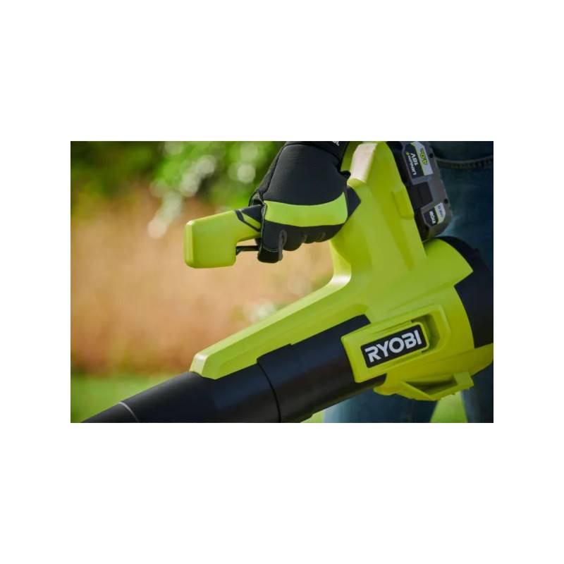 Ryobi - Souffleur Turbo Jet 18V RYOBI - Soufflerie 160 km/h - Batterie 4,0Ah - Chargeur - RY18BLB-140 - Image 4