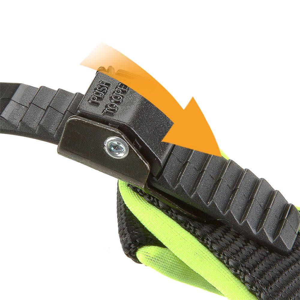 Ferplast - Ferplast Harnais ergonomique pour chiens AGILA FLUO 1, ajustement parfait, fermeture pratique avec lacet, rembourrage souple, A=B 32÷38 cm 15 mm Vert - Image 3