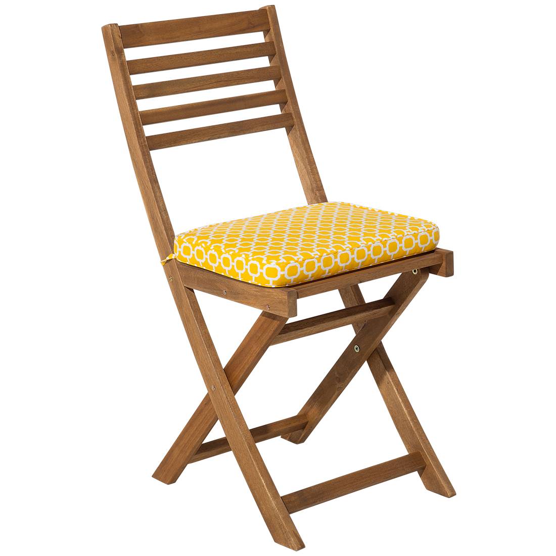 Beliani - Set de bistrot, 2 Personnes Acacia Jaune FIJI - 60x60x75- Beliani - Image 5