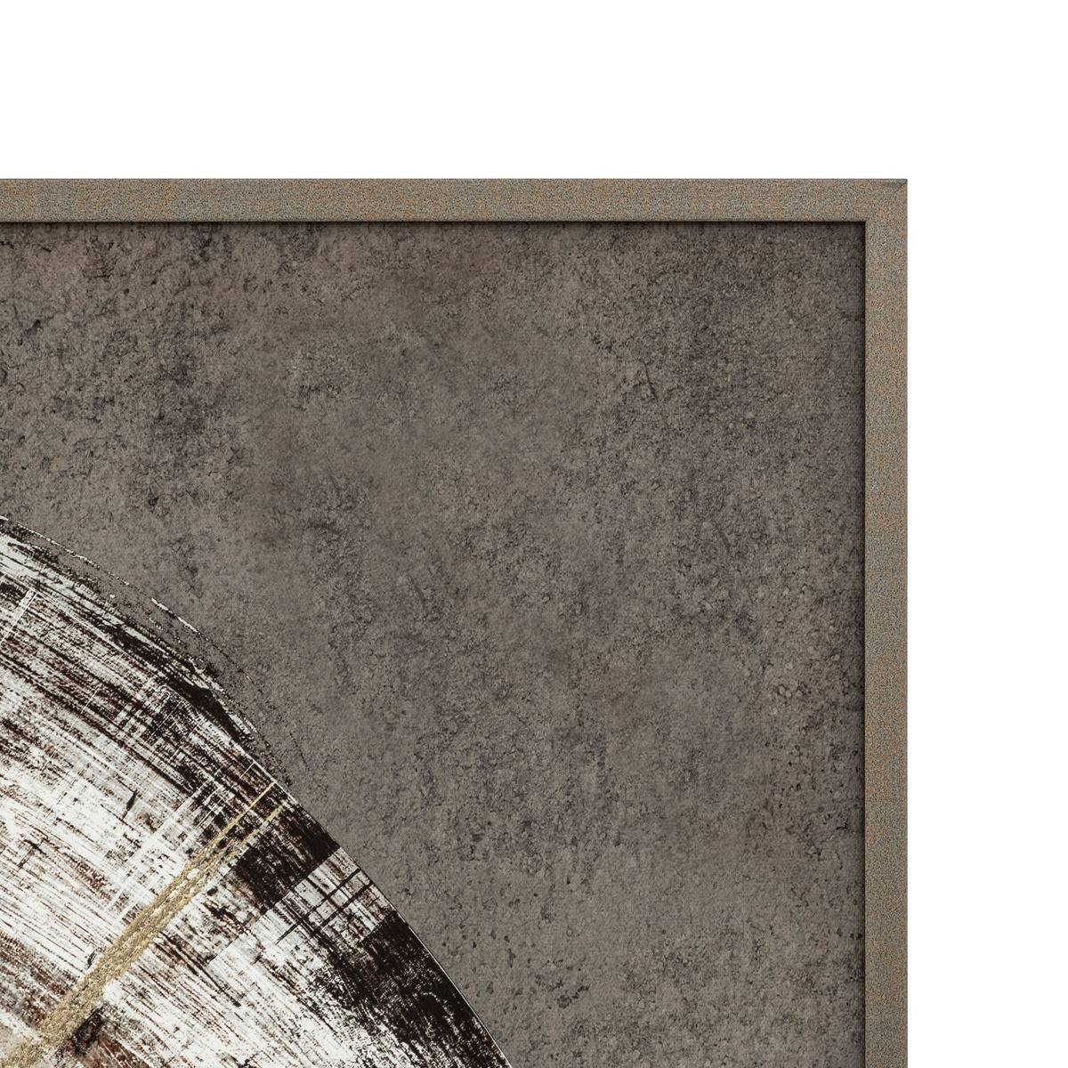 Atmosphera - Tableau Toile murale imprimée et encadrée Izzie 100 x 100 cm - Image 2