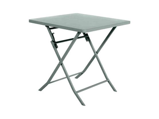 Hesperide - Salon de jardin carré en métal Greensboro 70 x 70 cm Olive avec 2 chaise - Hespéride - Image 4