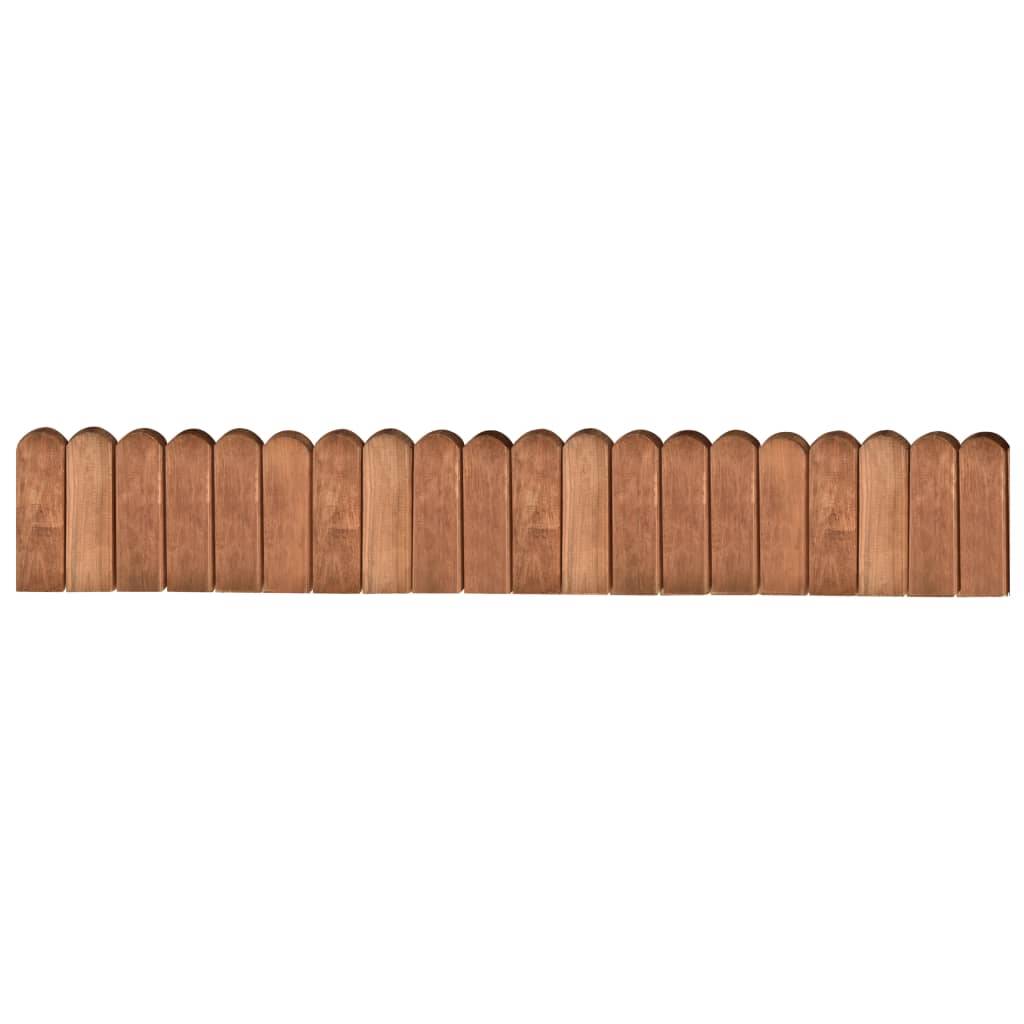 PANGIVO - Rouleau de bordure bois de pin imprégné marron 120 x 1.5 x 20 cm - PANGIVO - Image 1
