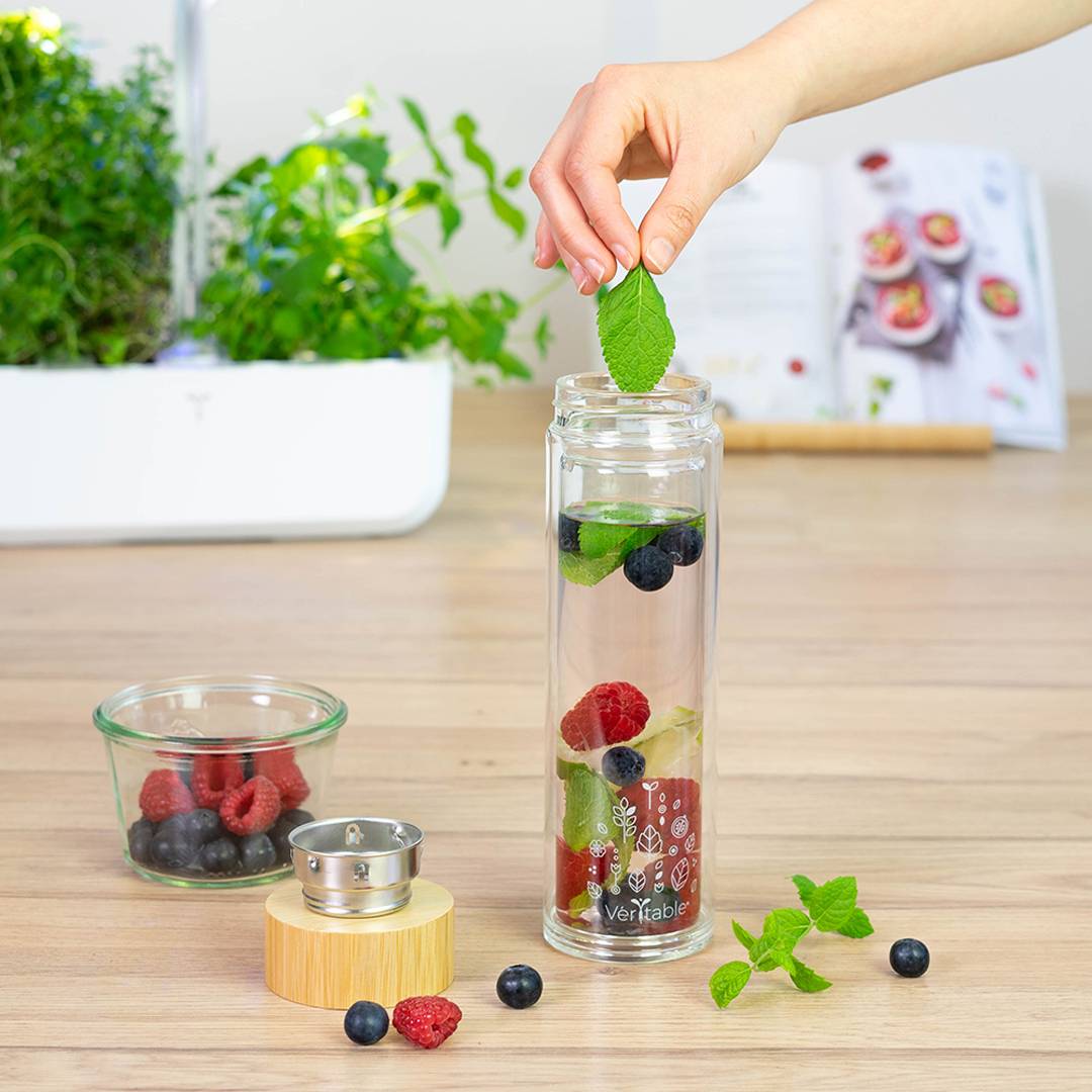 Veritable - Bouteille en verre avec infuseur 450mL - Véritable - Image 4