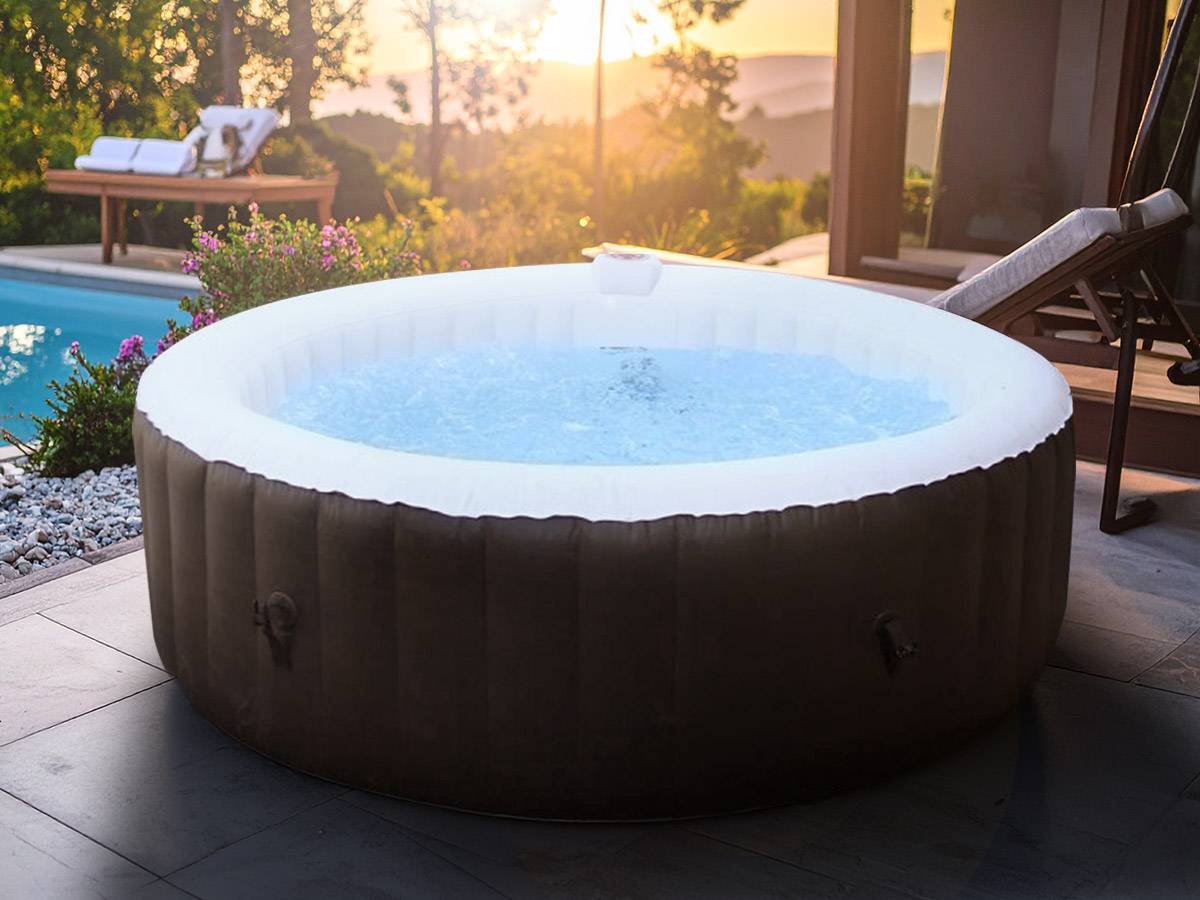 Aquazendo - Spa gonflable rond Bulles 4 places - AquaZendo - Image 2