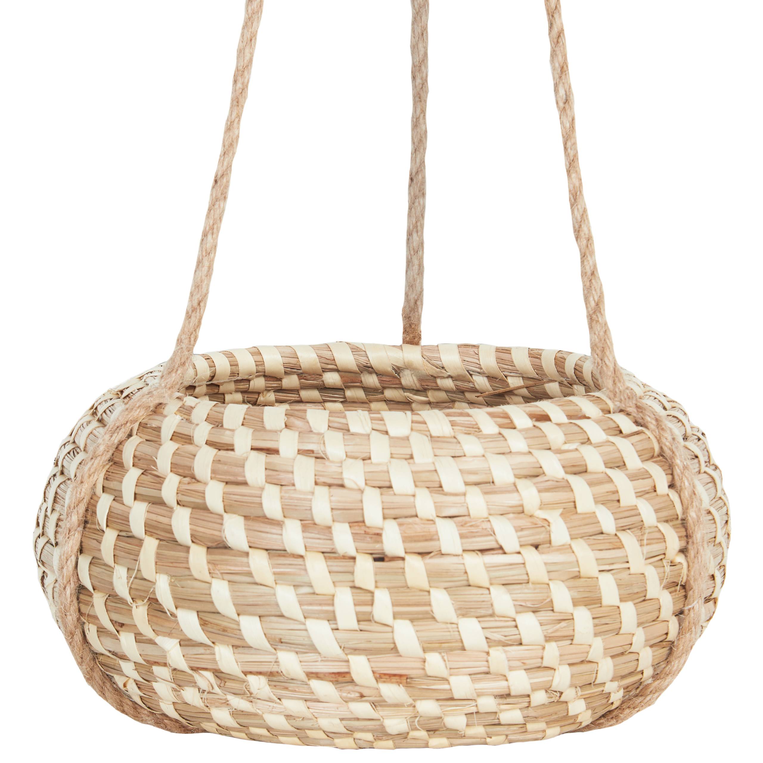 Beliani - Cache-pot d'intérieur Herbier marin Naturel REMORA - 27x11x11- Beliani - Image 5