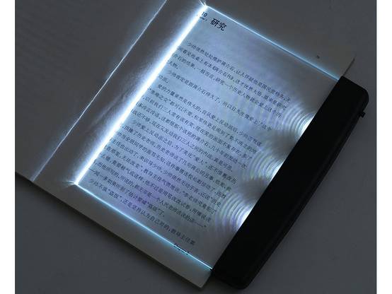 Lampe de lecture de livre de nuit rétro-éclairage panneau led page portable - Image 5