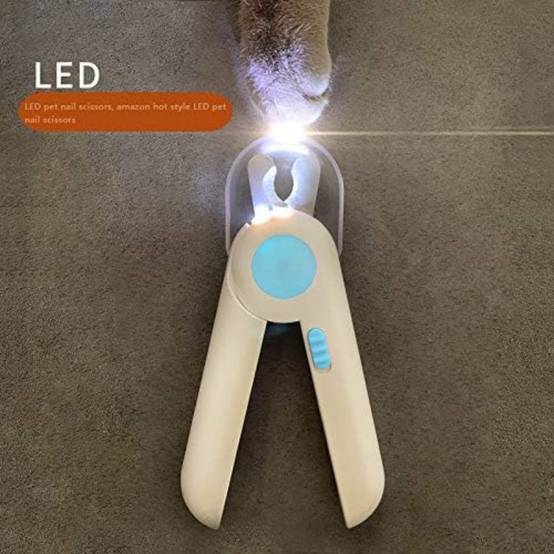 Coupe-ongles professionnel pour chien/chat - Avec LED et protection anti-éclaboussures - Living123 - Image 3