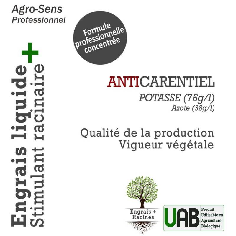 Potasse organique, formule liquide concentrée - Agro Sens - 500 ml (250 litres de préparation) - Image 4