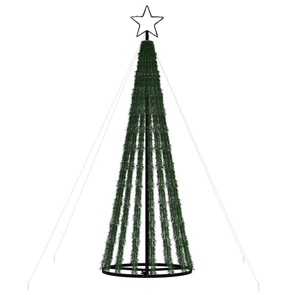 Sapin de Noël | Arbre de Noël à LED 275 LED blanc froid 180 cm Maison Chic - Image 5