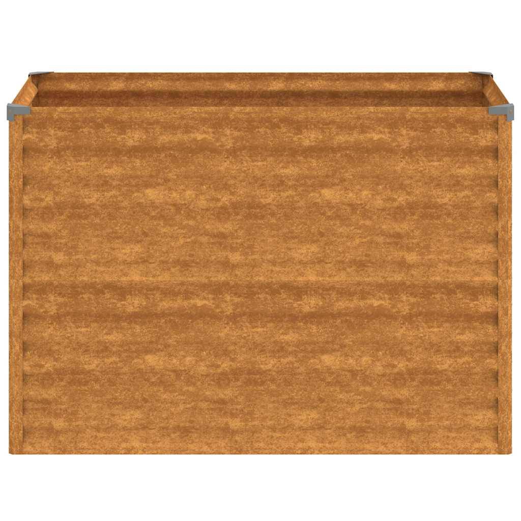 Vidaxl - Jardinière surélevée 100x50x69 cm Acier Corten vidaXL 151984 - Image 5