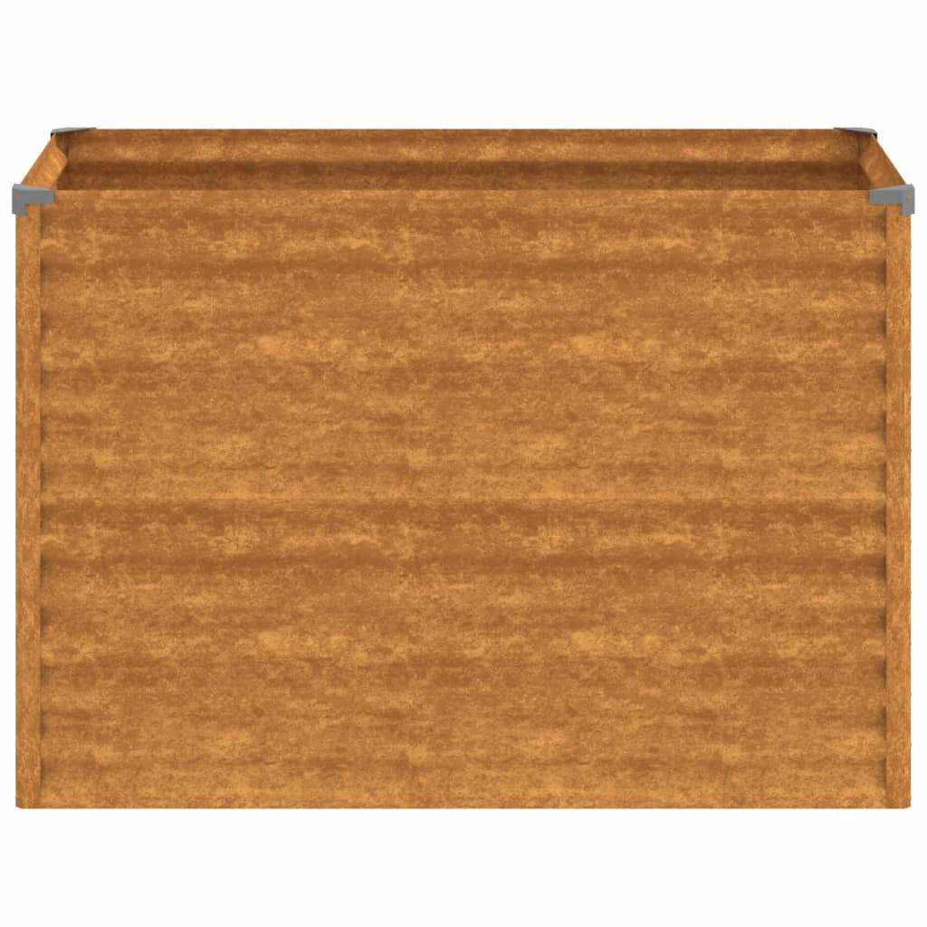 Vidaxl - Jardinière surélevée 100x50x69 cm Acier Corten vidaXL 151984 - Image 9