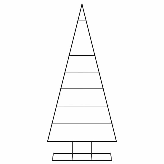 Vidaxl - Arbre de Noël en métal KUOPIO 180 cm métal Noir vidaXL 42060079 - Image 5