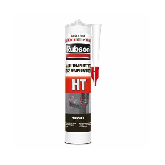 Rubson - Mastic Pro Hautes Températures HT rouge Rubson