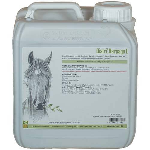Distri'Harpago Liquide - Arthrose et douleur du cheval - 2L - Distri’Horse33 - Image 1
