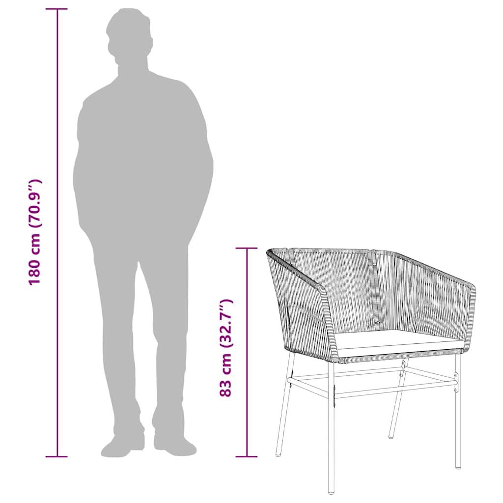 ComfortXL - Petit Salon de Jardin 2 Personnes Résine Tressée Table Carrée avec Coussins Noir – ComfortXL Outdoor Living - Image 4