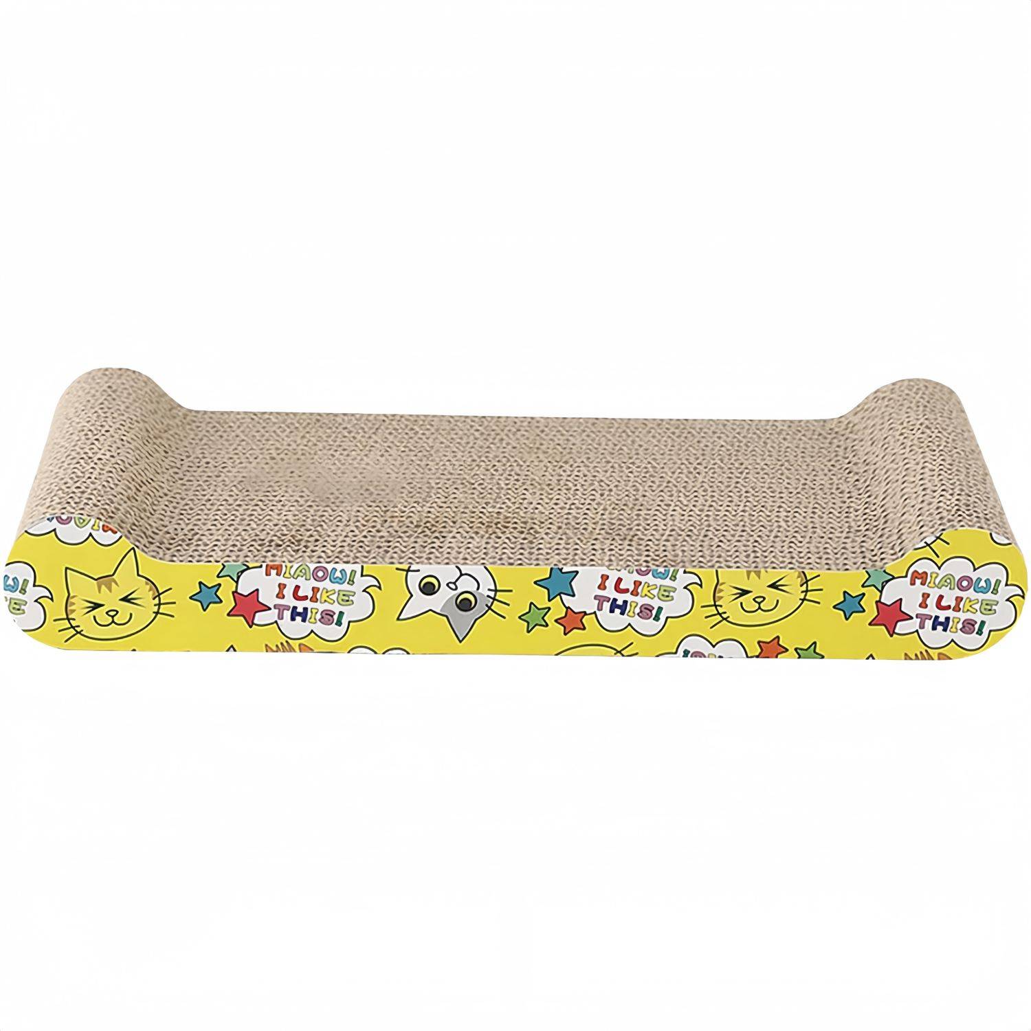 Rascador para gatos de cartón corrugado (colores aleatorios) DtopbuyAge - Image 1