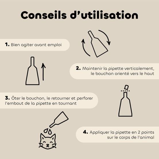 Biovetol - Pipettes Chat/Chaton Bio - 1ml (x3+1 offerte) - Image 4