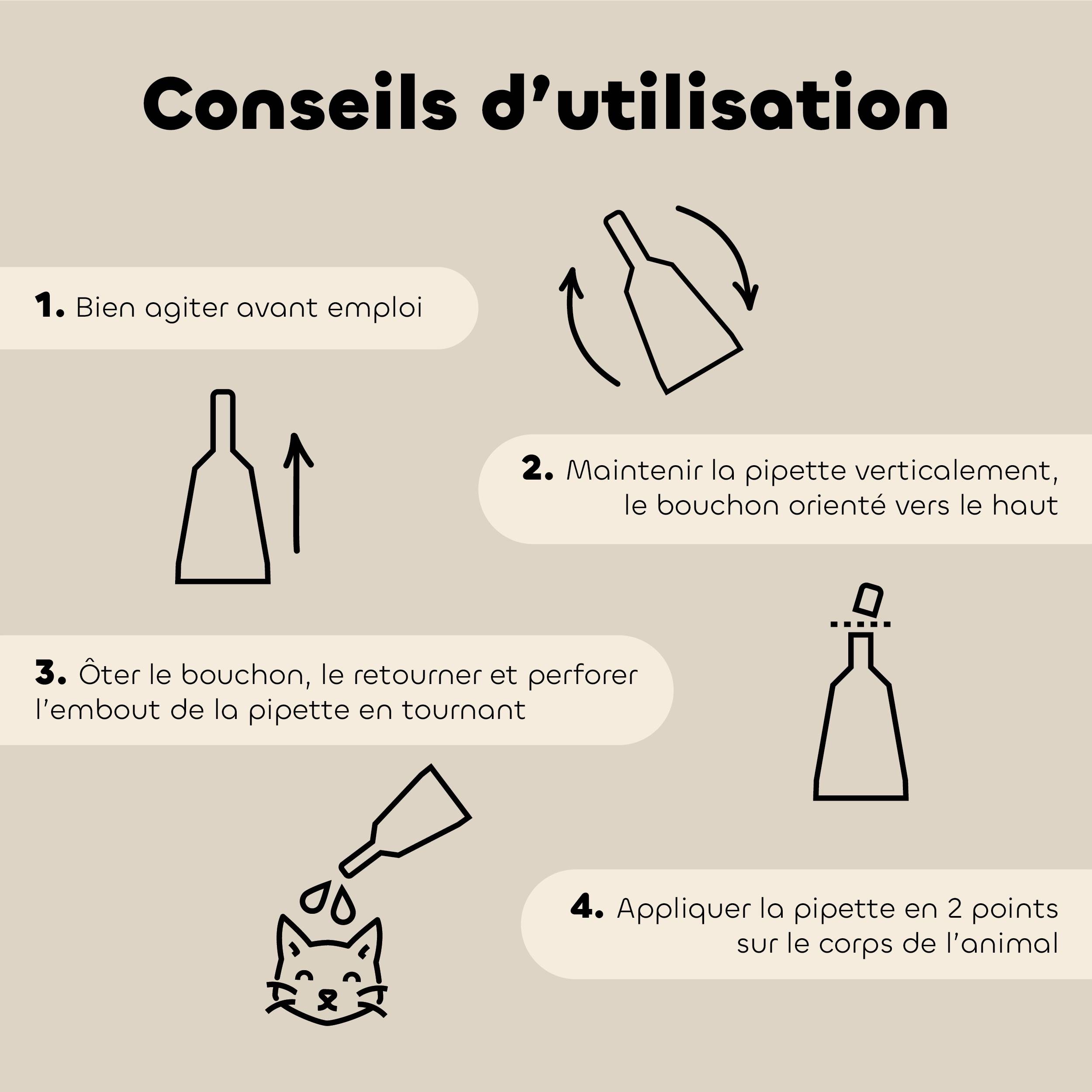 Biovetol - Pipettes Chat/Chaton Bio - 1ml (x3+1 offerte) - Image 4