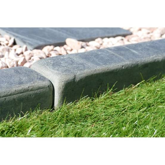 Bordure Ardoise Patinée XL 50 cm - Pack 12 pièces - 6 mètres - Image 2