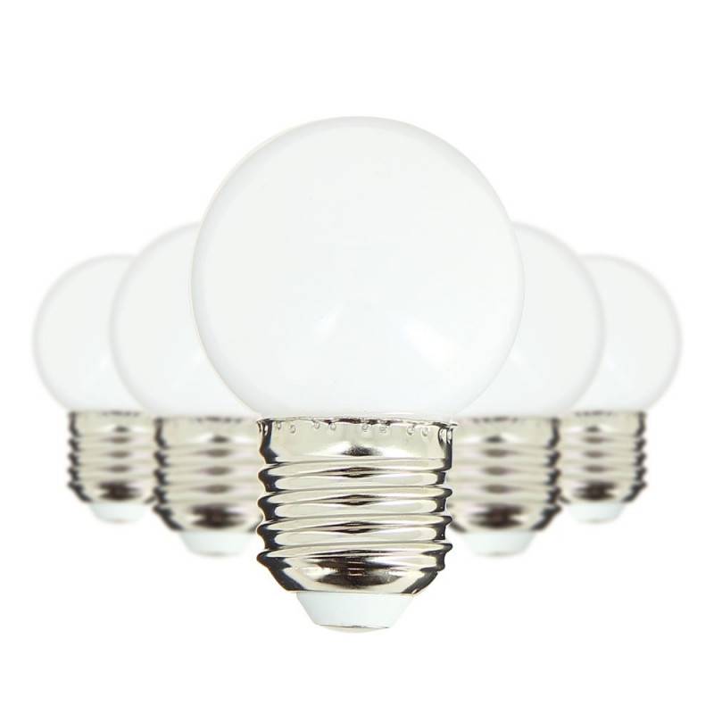 Xanlite - Lot de 5 Ampoules LED, Culot E27, RVB, Spécial Extérieur - PACK5EEGRLPRVBJR - Image 3