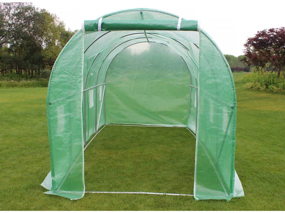 Serre Tunnel De Jardin Althea - 9m² - 4.5 X 2 X 2 -habitat Et Jardin - Image 3