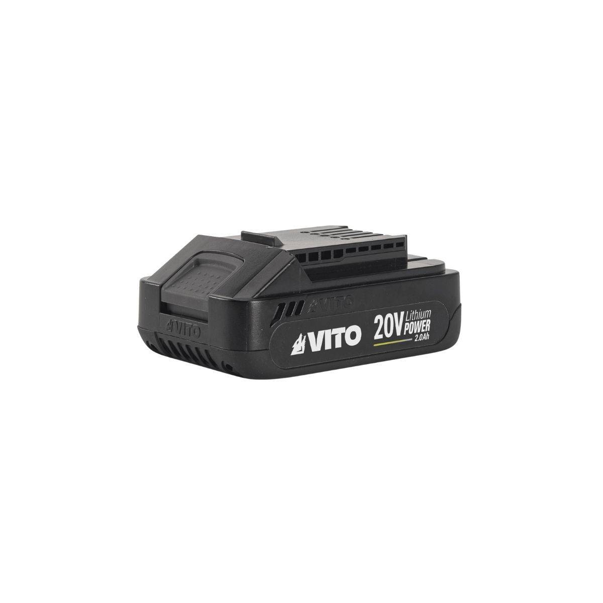 Coupe Bordure sans fil 20V + Batterie lithium 2AH + Chargeur + Jeu de 20 lames coupantes VITO LI - Image 3