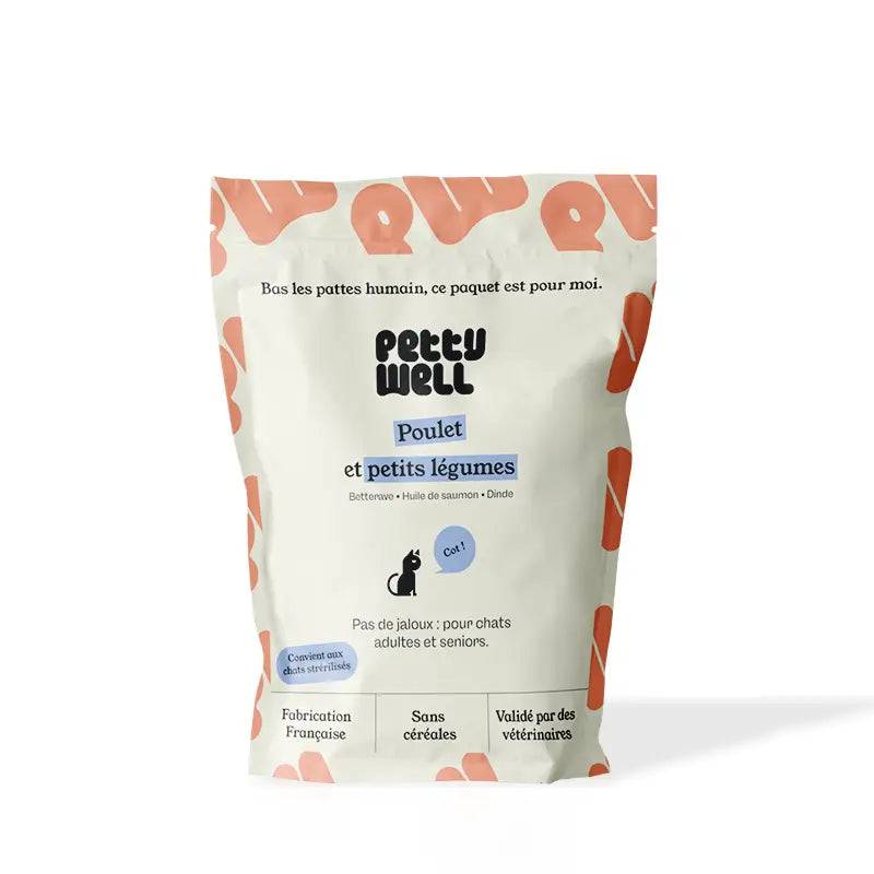 Petty Well - Croquettes Sans Céréales Poulet & Dinde pour Chat - Image 4