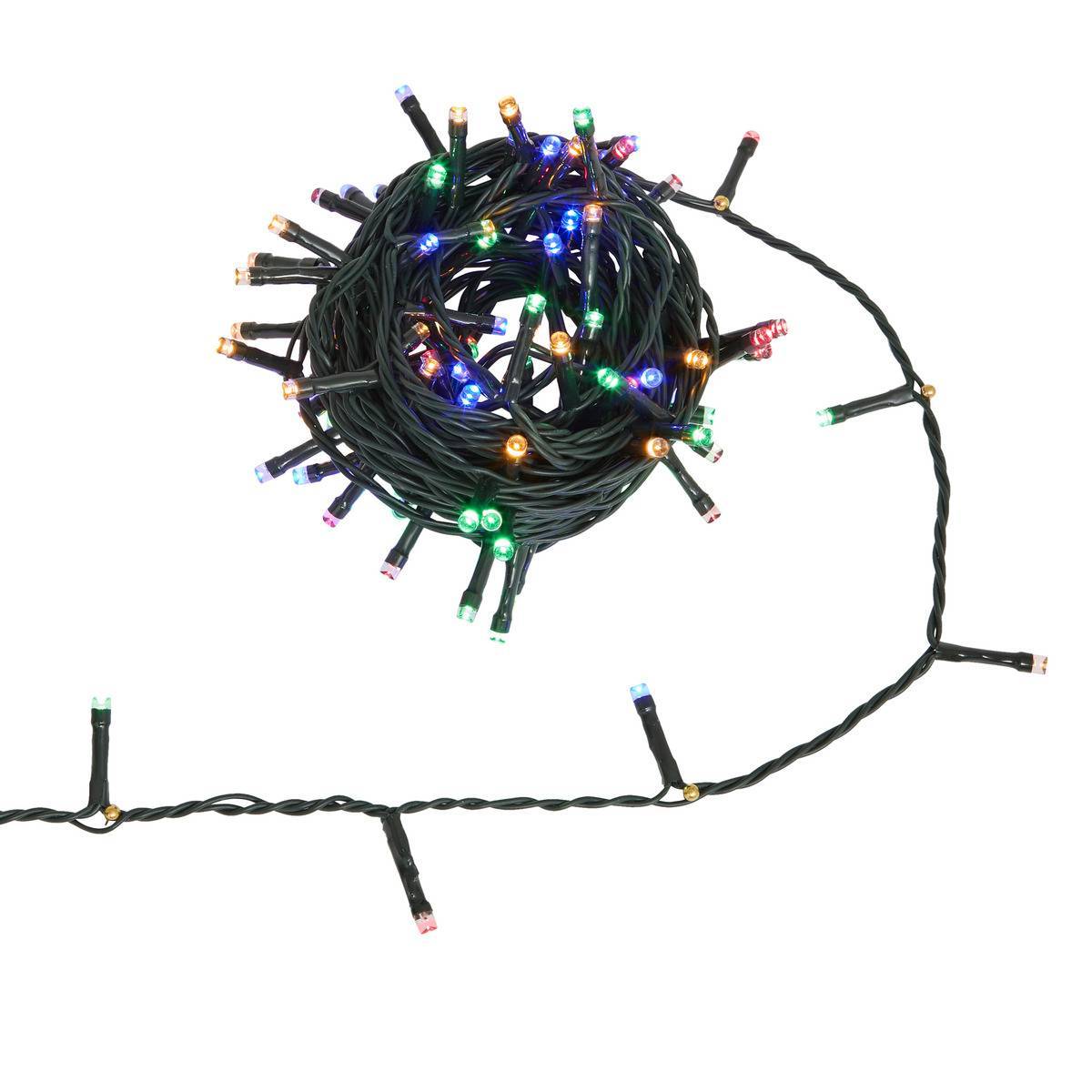 Guirlande lumineuse extérieure 120 LED multicolore l.9m FEERIC LIGHTS & CHRISTMAS - Image 2
