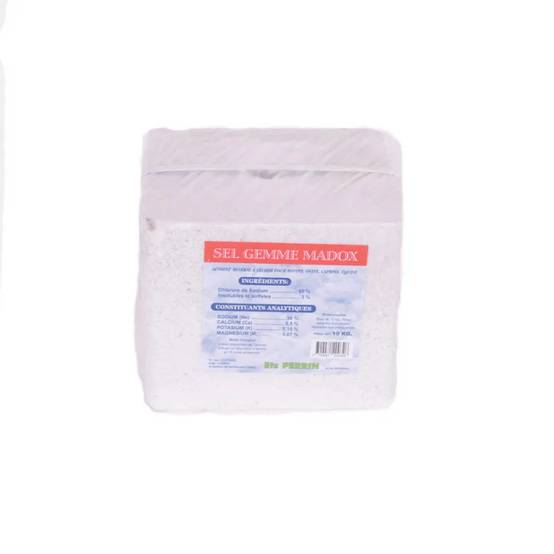 Bloc Sel gemme tout animal, complément alimentaire 10kg Perrin Madox