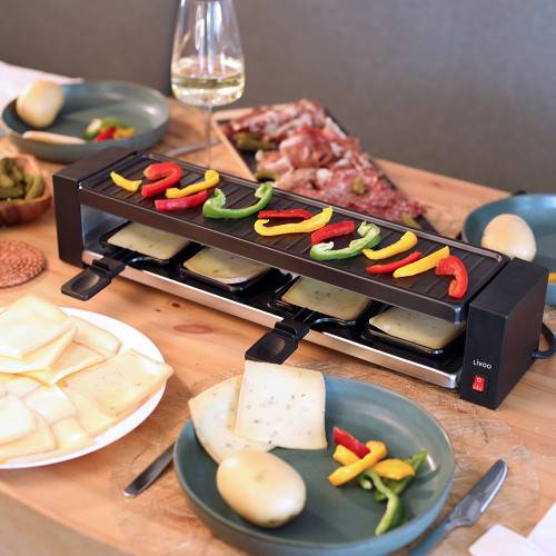 Livoo - Appareil à raclette pour 4 personnes 800W - Image 1