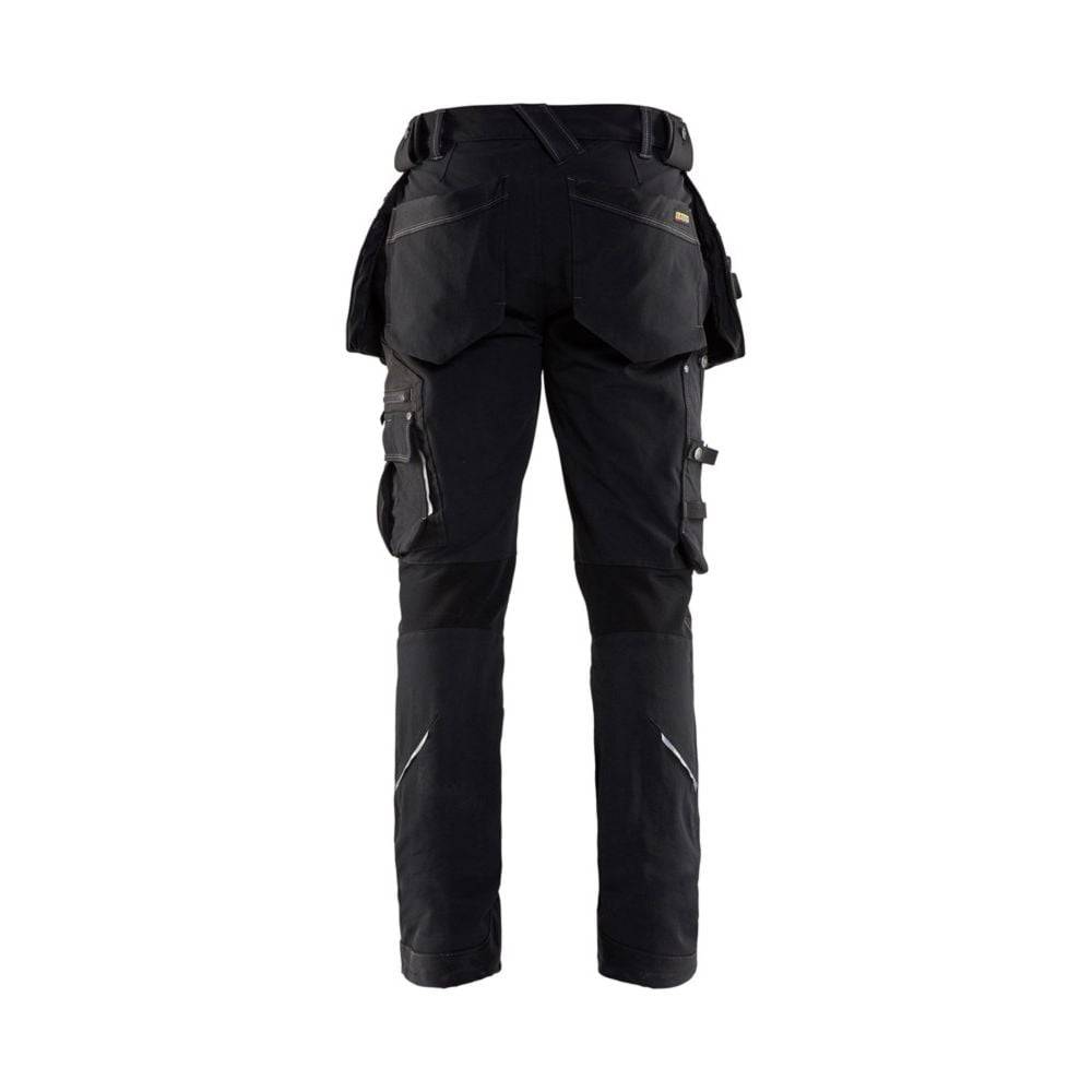 Pantalon de travail artisan X1900 Blaklader STRETCH 4D Noir 40 - Image 4