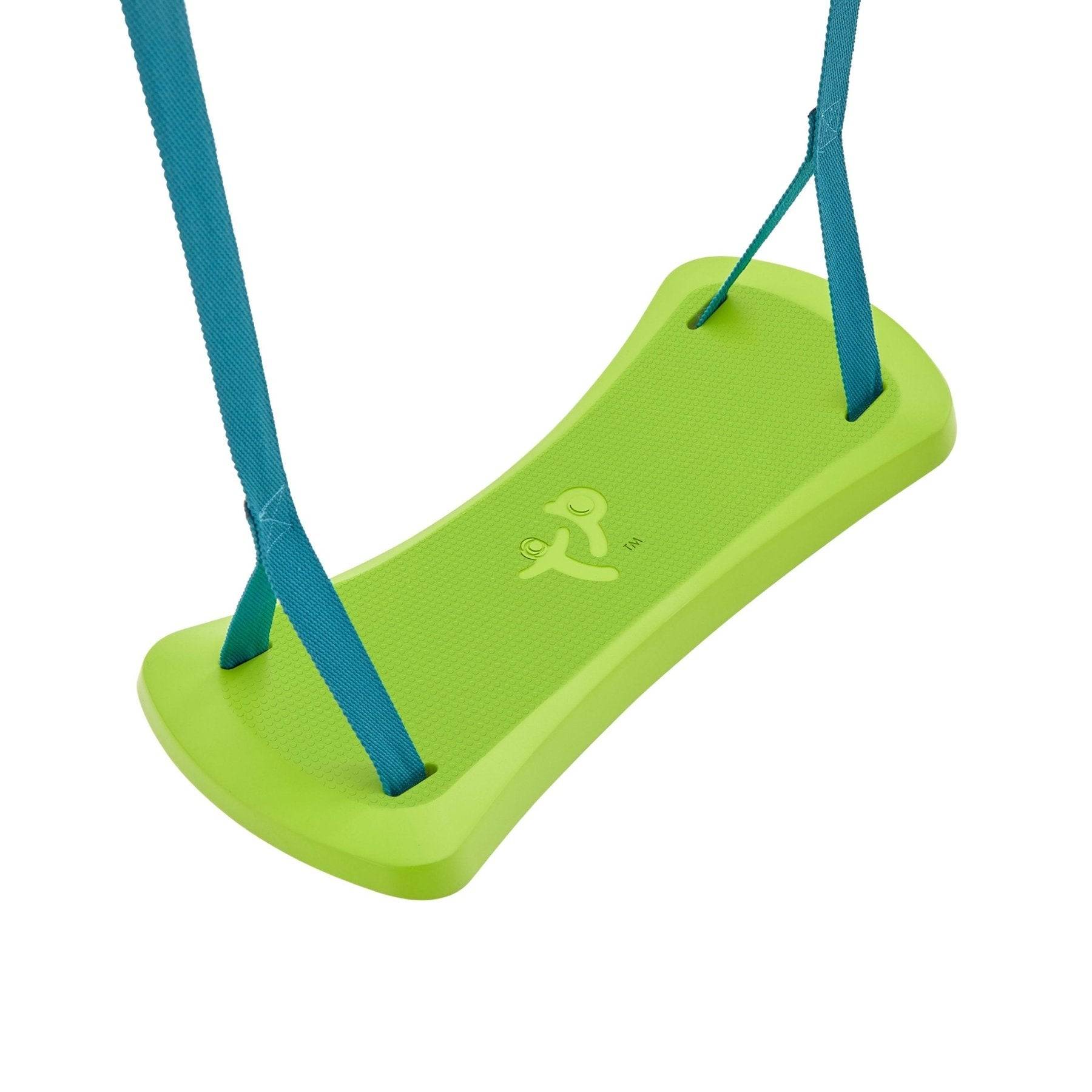 Portique bois Thymelee H.200 cm avec 2 balançoires, toboggan, échelle et kit d’ancrage – TP TOYS - Image 10