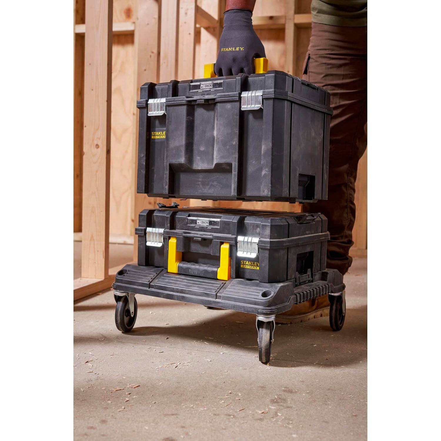 stanley - Mallette - Grand Volume - 44 x 33 x 30 cm - 23 L - PRO-STACK FATMAX - STANLEY, FMST1-71971 - Image 5