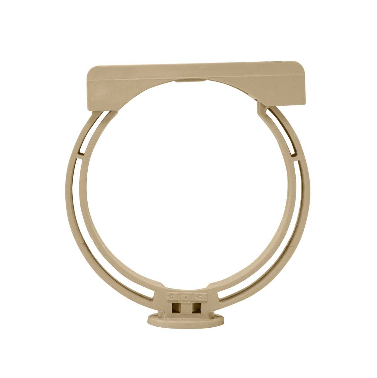 Jardibric - Jardibric – Collier à Bride Ø80 Sable – Fixation Tuyau Évacuation PVC Murale - Image 1