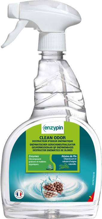 EnzyPin clean odor odorisant Flacon 750ml - Lot de 12 - Action Pin